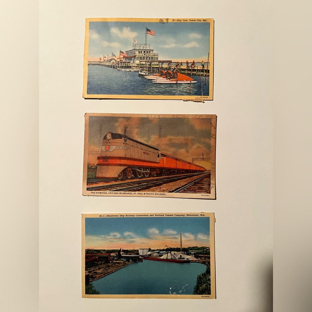 Vintage Postcard Collection (3)
